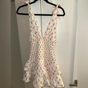 NWT LoveShackFancy mini floral dress in XS!